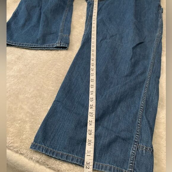 Dickies Denim Dungarees Overalls Workwear Coveralls Pants  2XL‎ L 32" - Picture 3 of 8